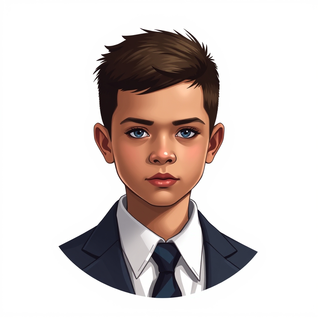 A 10-year-old boy