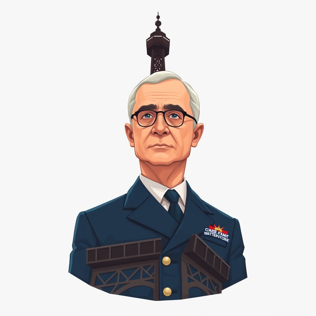 Eiffel Tower staff