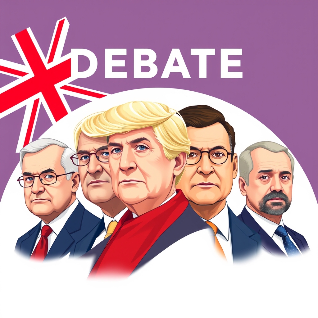 Five British men