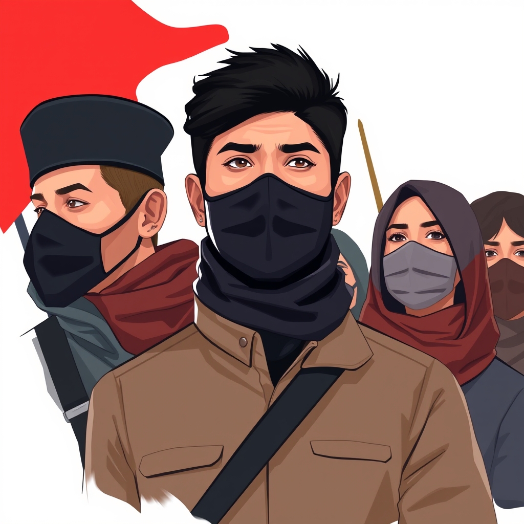 Gen Z protesters