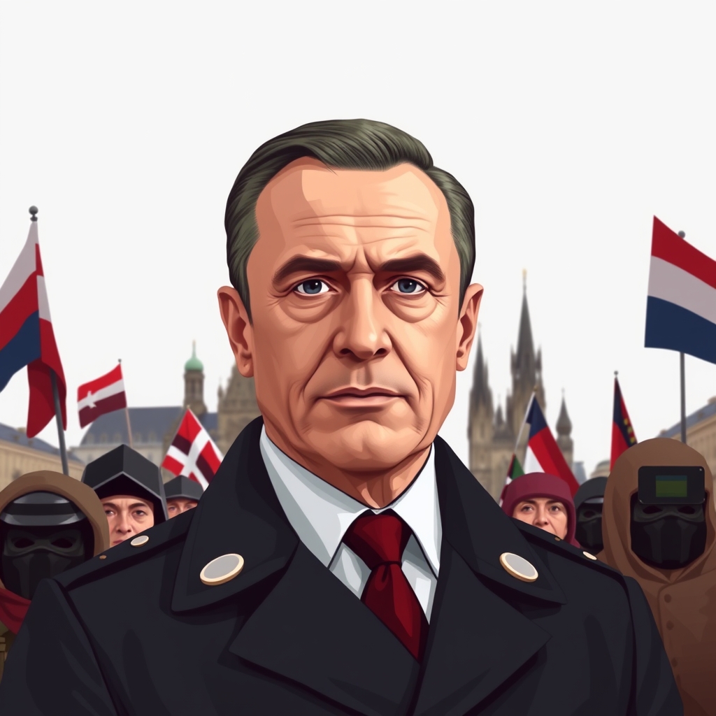 Prague demonstrators