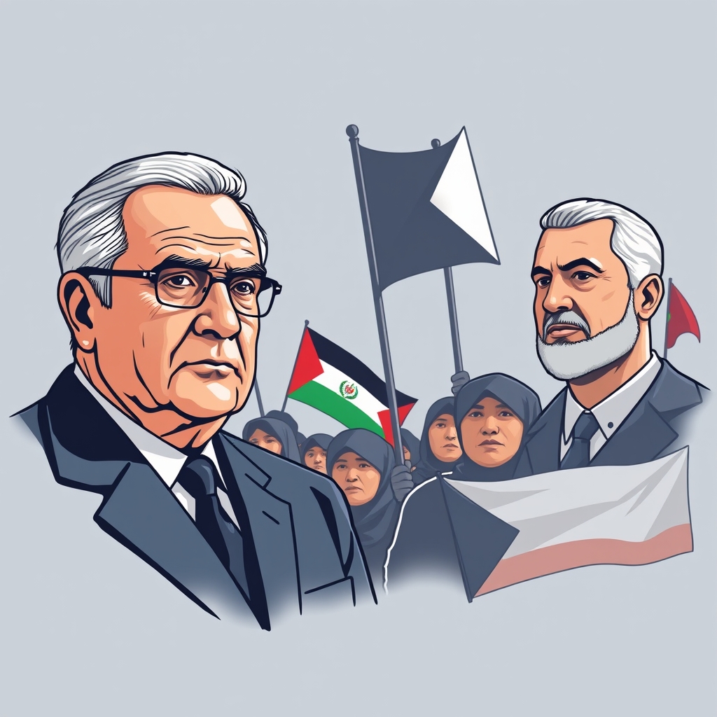 Pro-Palestinian protesters