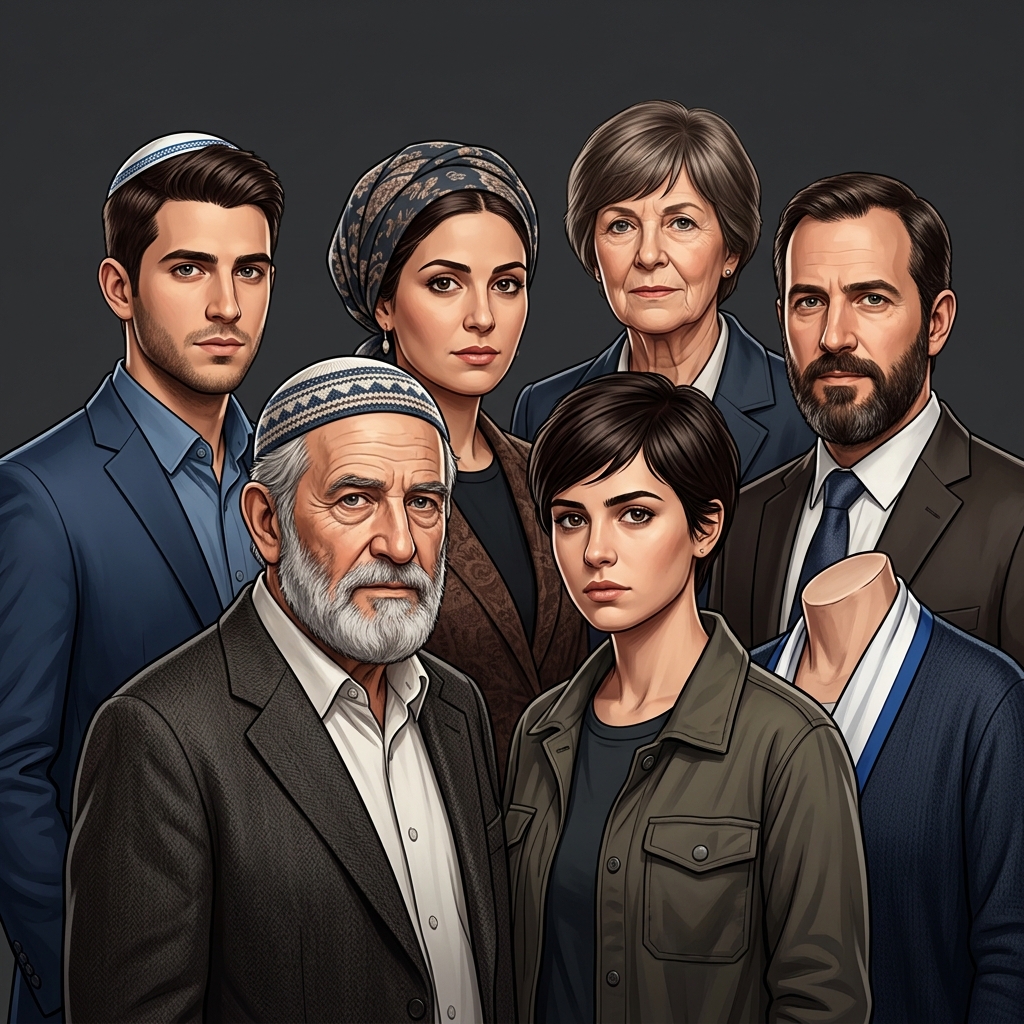 Six Jewish Israelis