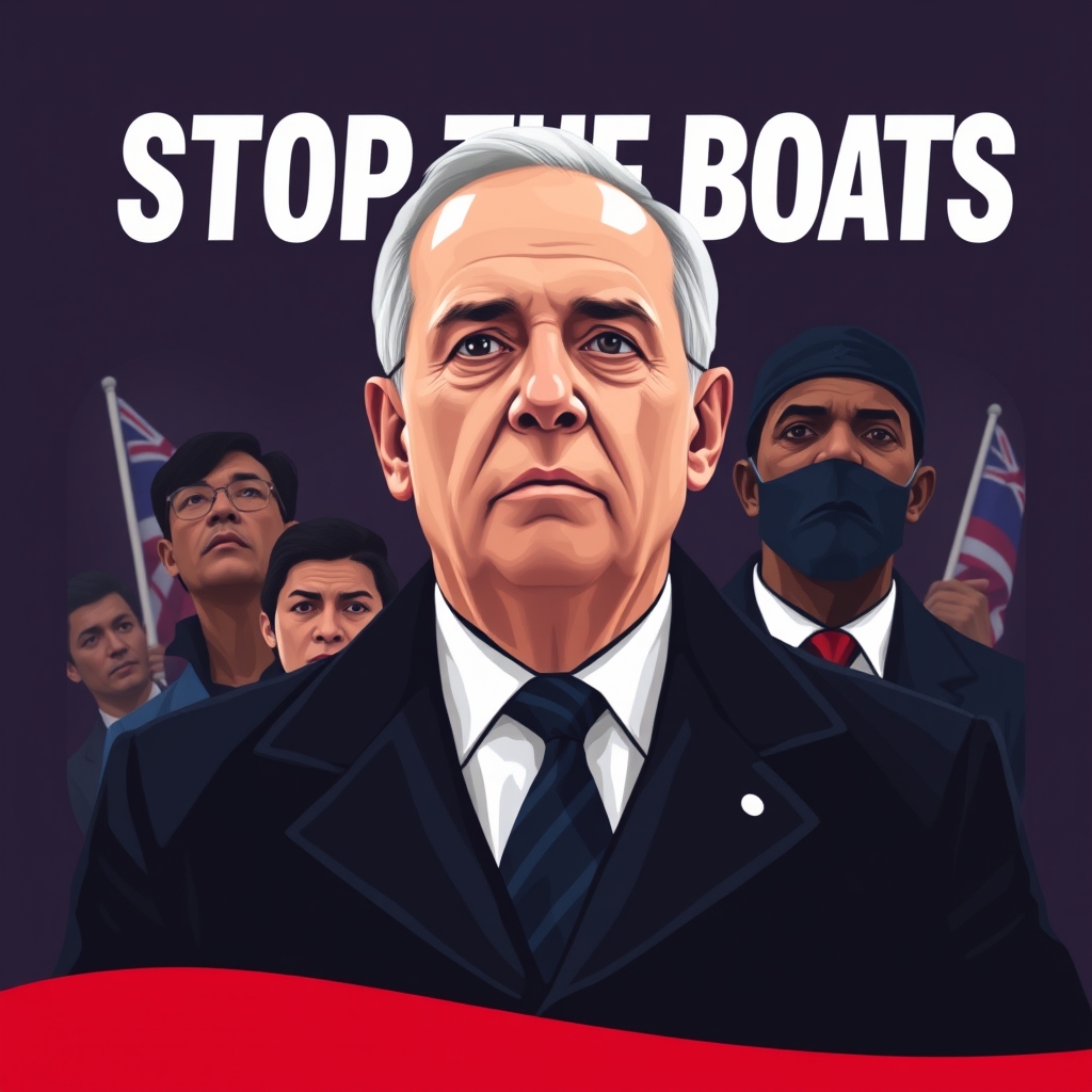 'Stop the boats' protesters